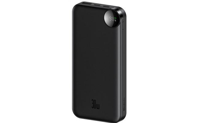 Mcdodo MC-3850 30W LED DISPLAY 10000mAh 2C+1A Power Bank- Black